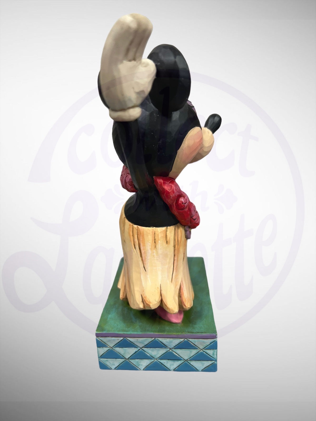 Jim Shore Disney Traditions - Holiday Hula Minnie Mouse Figurine (No Box)
